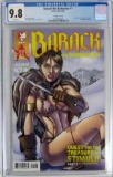 Barack The Barbarian #1 (2009) Devils Due/ Sarah Palin Sexy Variant Cover! CGC 9.8