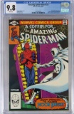 Amazing Spider-Man #220 (1981) Bronze Age Classic Cover Moon Knight CGC 9.8 Beauty!