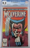Wolverine Limited Series #1 (1982) Bronze Age Key 1st Solo Title/ Frank Miller CGC 9.2