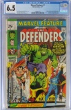 Marvel Feature #1 (1971) Key 1st Appearance THE DEFENDERS CGC 6.5