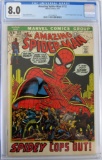 Amazing Spider-Man #112 (1972) Bronze Age Classic Romita Cover CGC 8.0