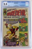 Daredevil #1 (1964) KEY 1st Appearance & Origin Silver Age Marvel CGC 2.5