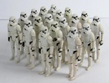 Huge Lot (18) Vintage 1977 Kenner Star Wars Stormtrooper Figures- TROOP BUILDER