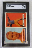 1957 Topps #151 Paul Hornung RC Rookie Card HOF SGC 7 NM