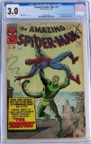 Amazing Spider-Man #20 (1965) KEY 1st Appearance THE SCORPION CGC 3.0