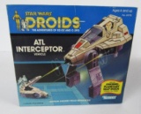 Vintage 1985 Star Wars Droids ATL Interceptor MIB Unused MINTY