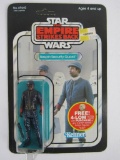 Vintage 1980 Star Wars ESB Bespin Security Guard (Black) Sealed MOC 47 Back Unpunched