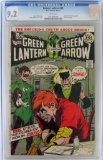 Green Lantern #85 (1971) Classic Neal Adams/ Anti-Drug Issue CGC 9.2 Gem!