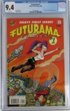 Futurama #1 (2000) Bongo Comics/ Key 1st Issue/ Low Print CGC 9.4