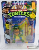 Rare Vintage 1992 Teenage Mutant Ninja Turtles MOVIE STAR LEO Sealed MOC AFA 85