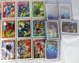1990 Impel Marvel Universe Cards Complete Set 1-162 + All 5 Holograms