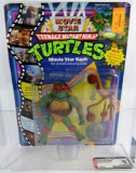 Rare Vintage 1992 Teenage Mutant Ninja Turtles MOVIE STAR RAPH Sealed MOC AFA 80