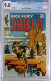 Nick Fury Agent of SHIELD #7 (1968) Iconic Jim Steranko Cover CGC 9.0 Blazer!