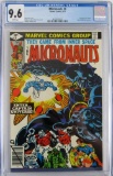 Micronauts #8 (1979) Marvel Comics Key 1st Captain Universe CGC 9.6