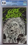 Gore Shriek #1 (1986) Scarce Fantaco Horror/ Key 1st Capullo Art CGC 9.8