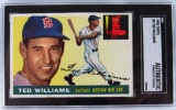 1955 Topps #2 Ted Williams SGC AUTHENTIC