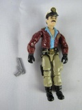 Vintage 1985 GI Joe ADMIRAL KEEL HAUL Figure Complete/ USS Flagg Driver