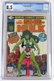 Savage She-Hulk #1 (1980) Key 1st Appearance/ Origin CGC 8.5