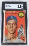 1954 Topps #201 Al Kaline RC Rookie Card SGC 2.5
