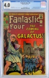 Fantastic Four #48 (1966) Key 1st Appearance SILVER SURFER/ GALACTUS CGC 4.0