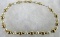 Beautiful Signed 14 Kt Gold& Pearl Ladies 8