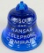 Antique Missouri & Kansas Telephone Company Bell Glass Paperweight