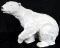 Beautiful Large Signed Royal Dux Porcelain Polar Bear Figurine