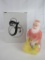 Artist Signed Hand Painted Fenton Art Glass Kneeling Santa Clause MIB