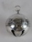 Vintage Wallace 1972 Silver Plated Christmas Baby Rattle