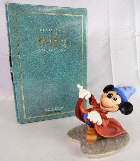 Walt Disney Classics WDCC Fantasia Mickey Mouse "Mischievous Apprentice" Figurine