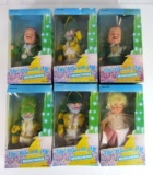 Lot (6) 1988 Multi Toys Wizard of Oz 