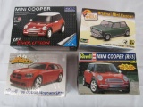 Lot (4) NOS Model Kits / Toy Cars as Shown