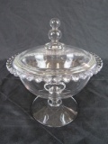 Antique Candlewick Covered Compote