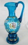 Fenton Hand Painted New Century Collection 9.5