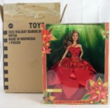NOS 2022 Mattel Holiday Barbie Doll MIB (Brunette)