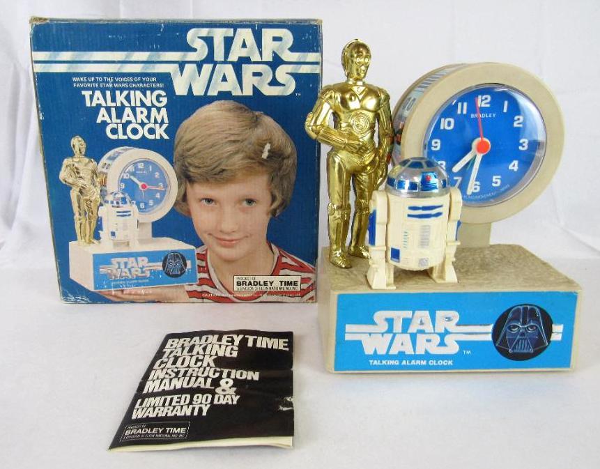 Vintage 1980 Star Wars Bradley Time Talking Alarm | Proxibid