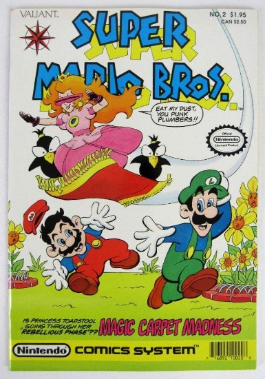 Super Mario Bros. #2 (1990) Valiant Comics Scarce