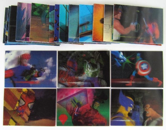 1996 Marvel Motion Cards Complete Set (1-30)