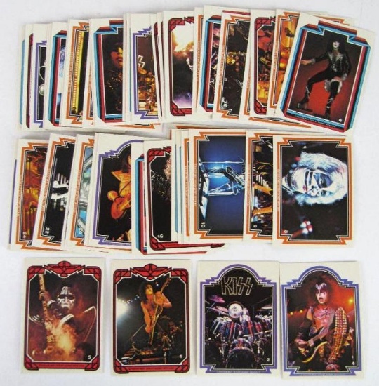1978 Donruss KISS Series 1 Trading Cards Complete Set (1-66)