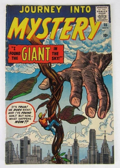 Journey into Mystery #55 (1959) Giant in the Sky/ Atlas/ Marvel