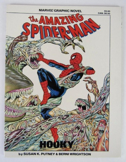 Marvel Graphic Novel: Amazing Spider-Man Hooky (1986) Wrightson Cover