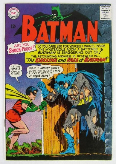 Batman #175 (1965) Silver Age DC "The Decline and Fall of Batman"
