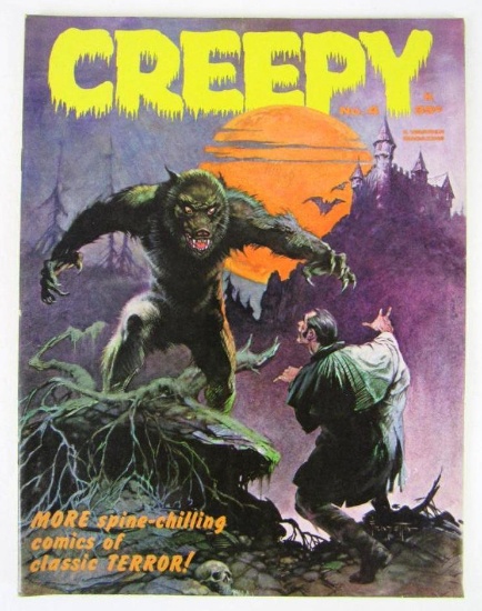 Creepy #4 (1965) Silver Age Warren/ Classic Frazetta Wolfman Cover!