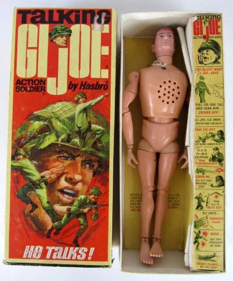 Vintage 1964 Hasbro 12" GI JOE Talking Action Soldier