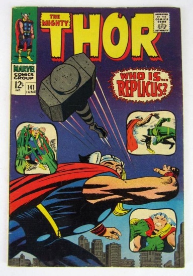 Thor #141 (1967) Silver Age Key 1st Appearance REPLICUS