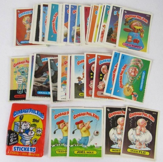 Vintage 1986 Topps Garbage Pail Kids Series 6 (OS6) Complete Set (88)
