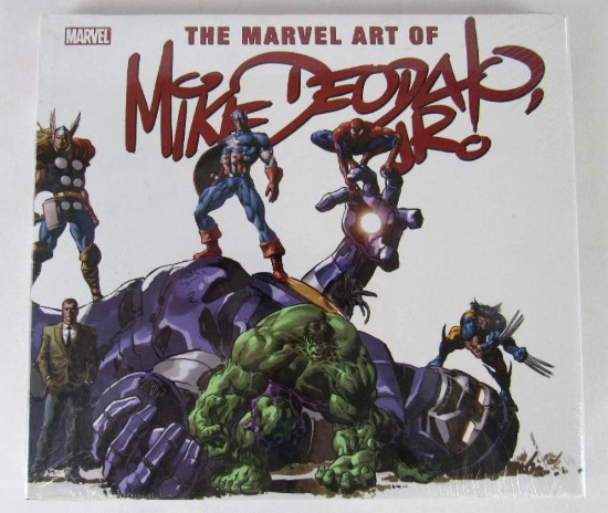 The Marvel Art of Mike Deodato Jr. Hardcover w/ Dustjacket Sealed- Large Format
