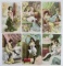 Group of (6) Scarce c.1890 Pin-Up Postcards
