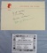 George Burns & Gracie Allen Signed Autograph Page