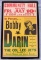 Bobby Darrin Original 1959 Oregon Concert Poster